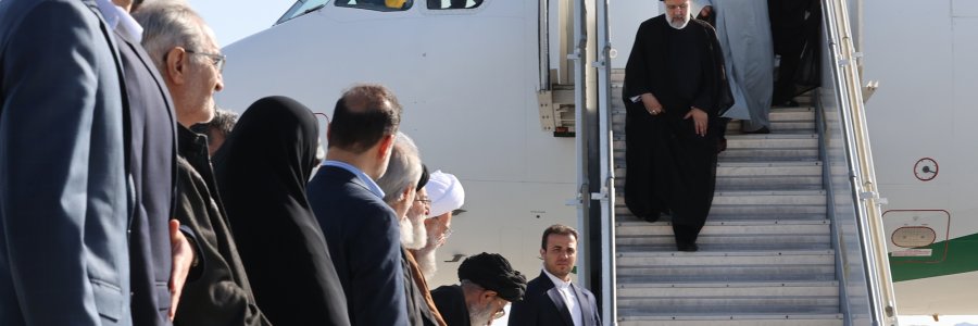 دکتر رئیسی وارد استان آذربایجان شرقی شد
