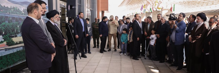 افتتاح راه‌آهن بستان‌آباد-خاوران در آذربایجان شرقی