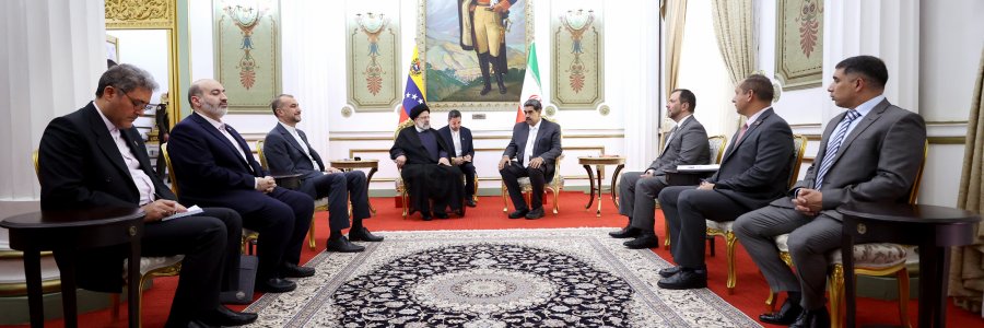 دیدار روسای جمهور ایران و ونزوئلا