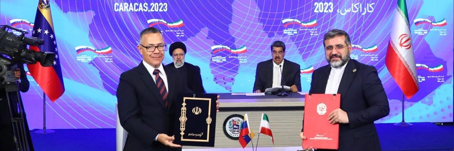 امضای 19 سند همکاری میان ایران و ونزوئلا
