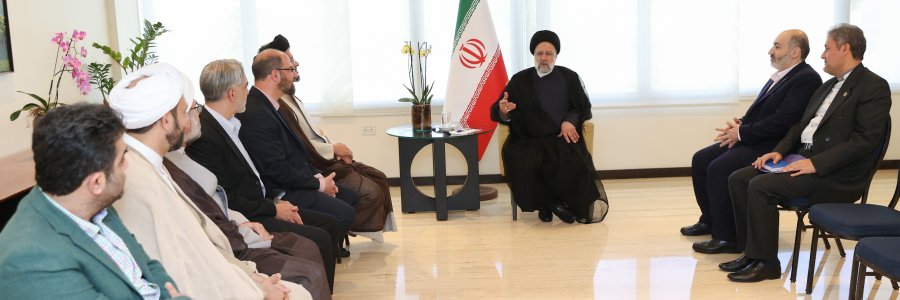 دیدار برخی اعضای تشکل‌های اسلامی و فرهنگی ونزوئلا با دکتر رئیسی