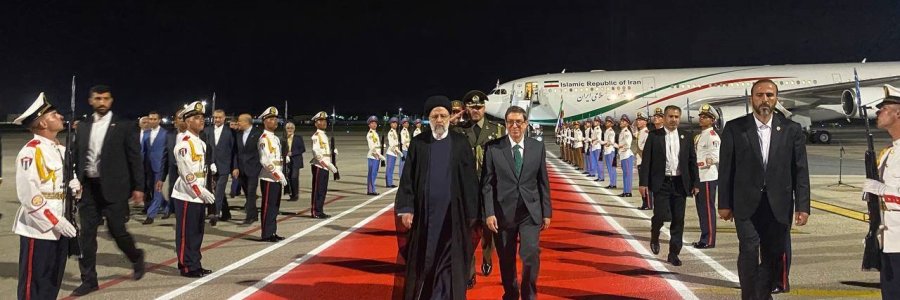 دکتر رئیسی وارد کوبا شد
