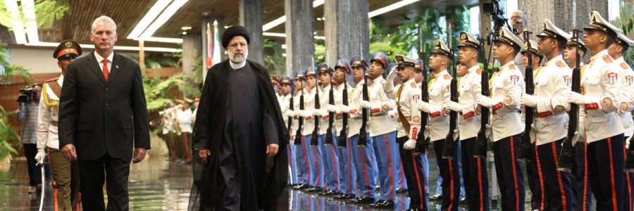 استقبال رسمی رئیس جمهور کوبا از دکتر رئیسی
