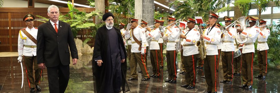 استقبال رسمی رئیس جمهور کوبا از دکتر رئیسی