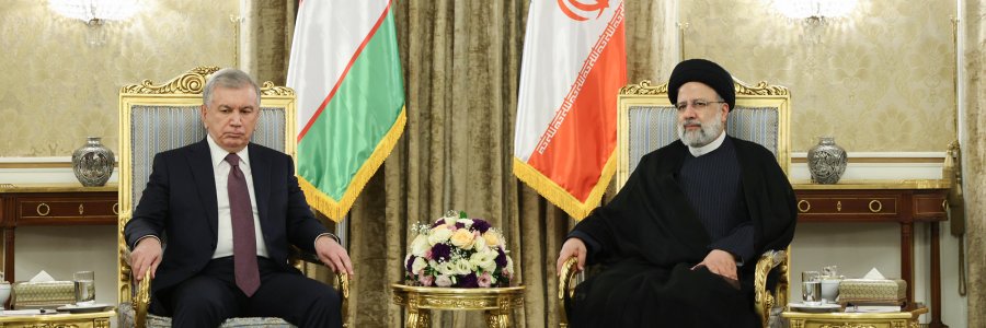 دیدار رئیس جمهور ازبکستان با دکتر رئیسی