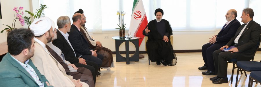 دیدار برخی اعضای تشکل‌های اسلامی و فرهنگی ونزوئلا با دکتر رئیسی