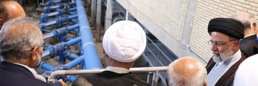 طرح آب‌رسانی به شهرستان‌های بم و بروات پس از 10 سال وقفه افتتاح شد
