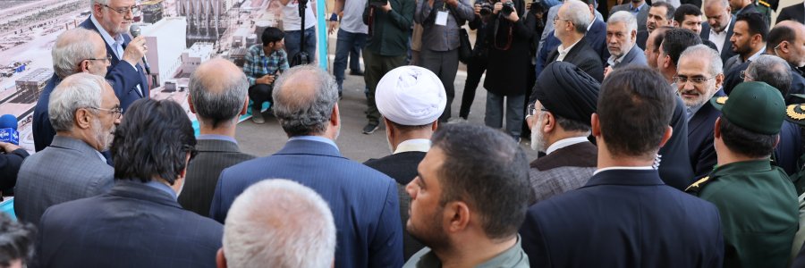 افتتاح واحد گازی نیروگاه سیکل‌ترکیبی خودمصرف بوتیا