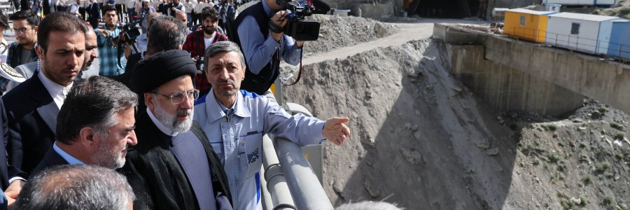 افتتاح مسیر رفت قطعه دوم آزادراه تهران–شمال با حضور دکتر رئیسی
