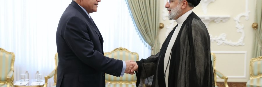 دیدار وزیر امورخارجه الجزایر با رئیس جمهور