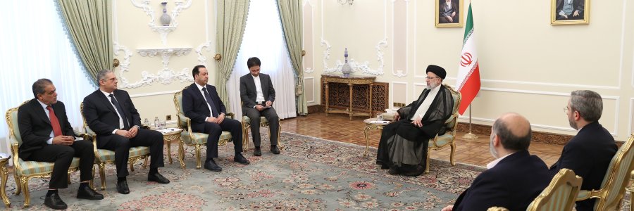 امیدوارم با برقراری ثبات و آرامش در لیبی، تعاملات فیمابین با سرعت بیشتر گسترش یابد/ عمیقا معتقدم مشکلات لیبی و برخی کشورهای اسلامی ناشی از حضور و دخالت‌های بیگانگان است/ سفیر لیبی: مردم لیبی به ایران به عنوان یکی از حامیان واقعی مقاومت نگاهی تقدیرآمیز دارند و سپاسگزار تلاش‌های شما برای تقویت روابط منطقه‌ای هستند
