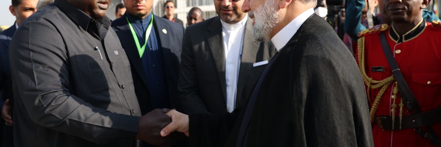دکتر رئیسی «کامپالا» را به مقصد «هراره» ترک کرد