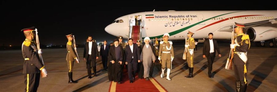 دکتر رئیسی با استقبال معاون اول به تهران بازگشت
