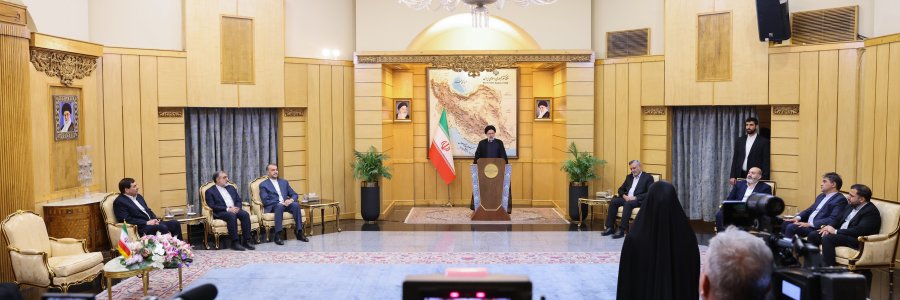 دکتر رئیسی با استقبال معاون اول به تهران بازگشت