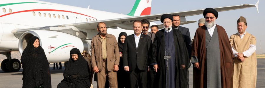 ورود رئیس جمهور به استان کهگیلویه و بویراحمد