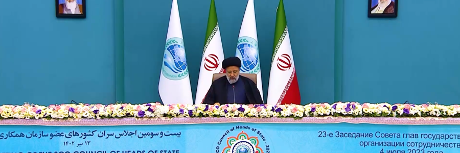 اهتزاز پرچم ایران در بیست‌وسومین نشست سران شانگهای/ توسعه بازارهای هدف، گام نخست ایران پس از عضویت