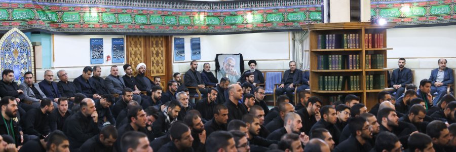 مراسم سوگواری شب تاسوعا در مسجد سلمان نهاد ریاست جمهوری