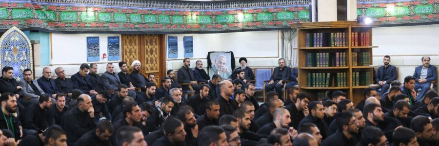 برگزاری مراسم سوگواری اباعبدالله الحسین (ع) در مسجد سلمان فارسی نهاد ریاست جمهوری