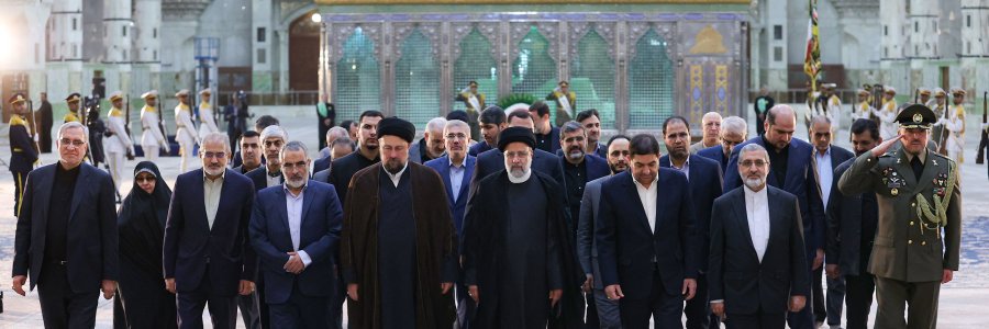تجدید میثاق رئیس جمهور و اعضای هیئت دولت با آرمان‌های امام راحل و شهدای انقلاب اسلامی