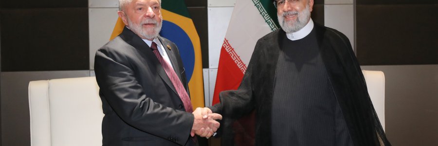 دیدار روسای جمهور ایران و برزیل