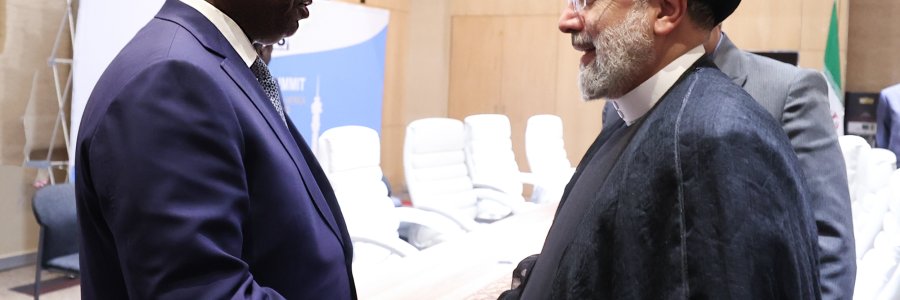 دیدار رئیس جمهور سنگال با آیت الله رئیسی