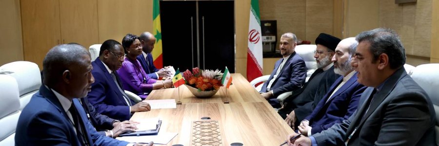 دکتر رئیسی: ایران به دنبال روابط برپایه احترام و تامین منافع متقابل با کشورهای آفریقایی است/ آمادگی برای اشتراک دانش، تجربیات، دستاوردها و توانمندی‌ها با سنگال/ رئیس جمهور سنگال: حضور ایران در بریکس، به شکل‌گیری جهان چندقطبی کمک خواهد کرد/ غربی‌ها به عنوان ناقضان اصلی حقوق بشر حق ندارند در این زمینه مدعی باشند
