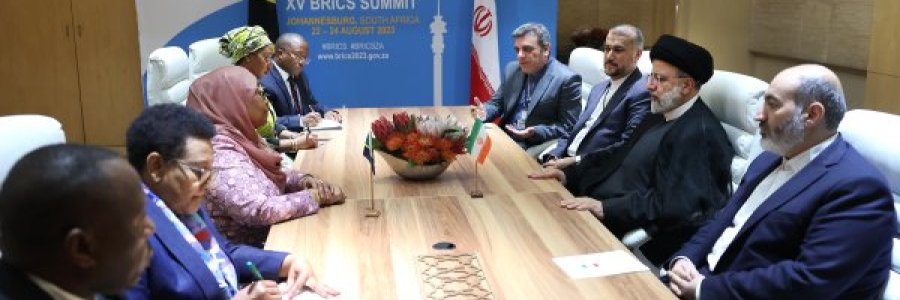 الدکتور رئیسی: نستعد للشراکة مع دولة تنزانیا فی عرض الخدمات التقنیة و الهندسیة و المجالات الزراعیة و الصناعیة/ رئیسة جمهوریة تنزانیا: یجب ان تتعاون العلاقات الاقتصادیة‌ بین البلدین متناسبا مع العلاقات السیاسیة و الدبلوماسیة الودیة بینهما