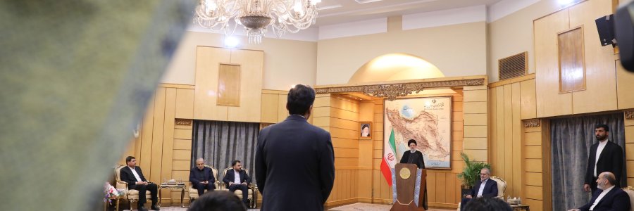 بازگشت رئیس جمهور از آفریقای جنوبی