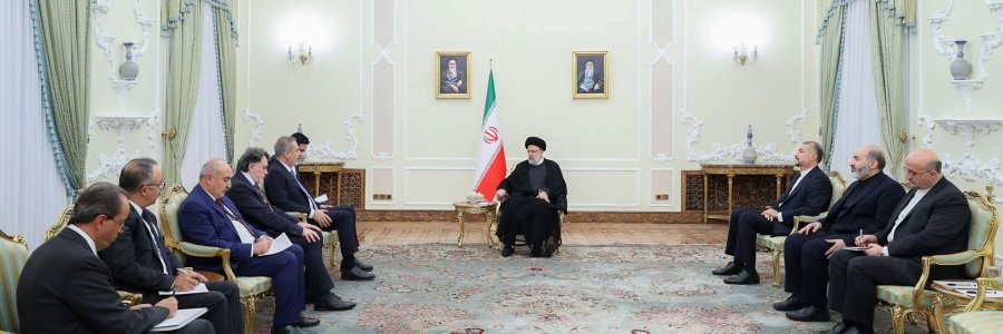 دکتر رئیسی: امیدوارم سطح همکاری‌های ایران و ترکیه در دوره جدید بیش از پیش ارتقا یابد/ فعال شدن کمیسیون مشترک همکاری‌های اقتصادی، مسیر تبادل ظرفیت‌های متقابل را هموار می‌کند/ هاکان فیدان: خواستار حمایت ایران از عضویت ترکیه در گروه بریکس و نیز همکاری در زمینه حل مسائل منطقه‌ای هستیم/ تاکید بر اراده ترکیه برای تحقق تبادلات تجاری 30 میلیارد دلاری با ایران
