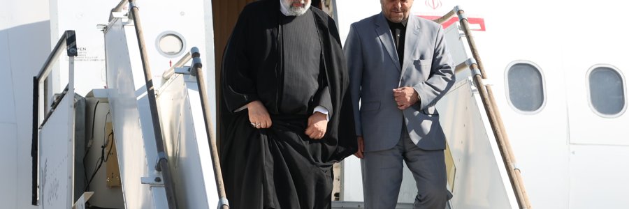 دکتر رئیسی وارد بیرجند شد/ افتتاح عملیات احداث خط‌آهن نهبندان، بیرجند، قاین، یونسی 
