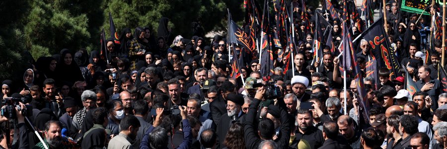 حضور دکتر رئیسی در جمع سوگواران اربعین حسینی در بیرجند

