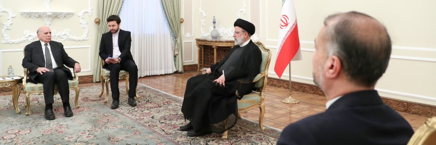 دیدار وزیر خارجه عراق با رئیس جمهور