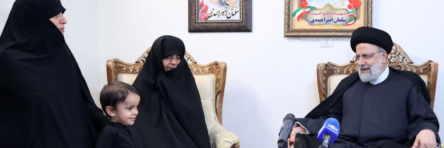 دیدار با خانواده شهید مدافع امنیت سلمان امیراحمدی