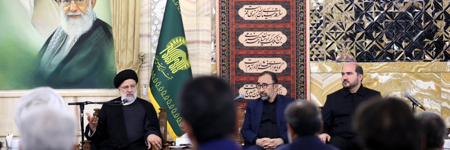 دیدار با مسئولان قرارگاه خدمت رسانی زوار حرم مطهر رضوی