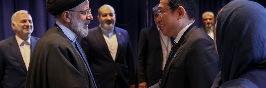 دیدار نخست وزیر ژاپن با رئیس جمهور