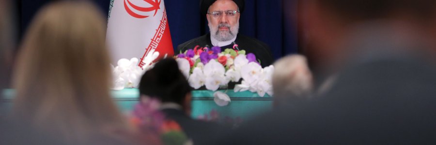 نشست خبری رئیس جمهور با رسانه‌های بین‌المللی در نیویورک