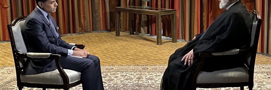 گفتگو با شبکه تلویزیونی CNN