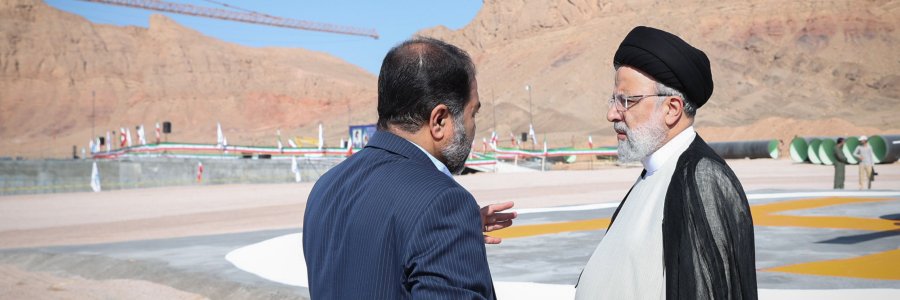 بازدید از خط انتقال آب به استان اصفهان