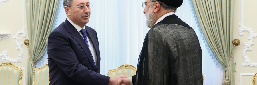 دیدار فرستاده ویژه رئیس جمهور آذربایجان با رئیس جمهور