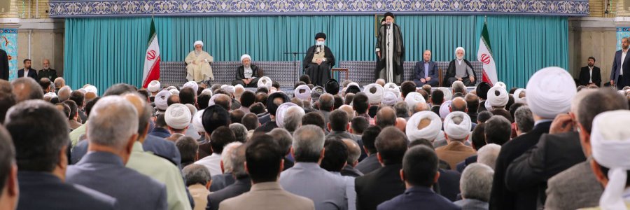 دیدار مسئولان نظام و مهمانان کنفرانس وحدت با رهبر معظم انقلاب