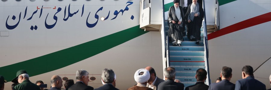 ورود رئیس جمهور به استان فارس