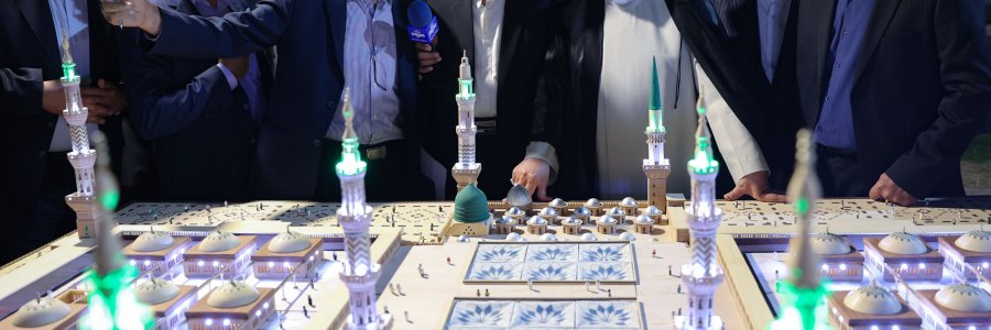 بازدید دکتر رئیسی از نمایشگاه صنایع دستی شاخص استان فارس
