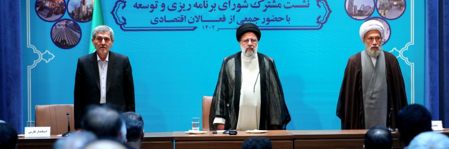 نشست مشترک شورای برنامه ریزی و توسعه با حضور جمعی از فعالان اقتصادی