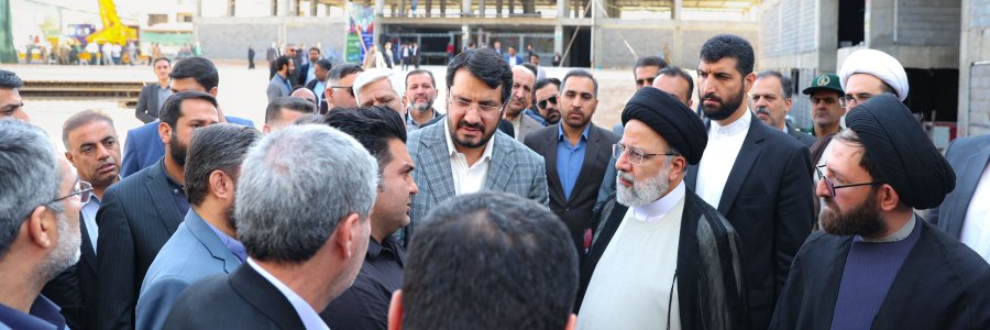 بازدید از طرح‌های در حال ساخت نهضت ملی مسکن در شهر جدید صدرا