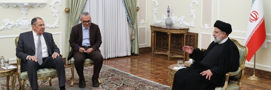دیدار وزیر خارجه روسیه با رئیس جمهور