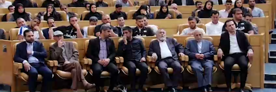 اهتزاز پرچم حق‌طلبی به‌دست قهرمانان ایران‌زمین