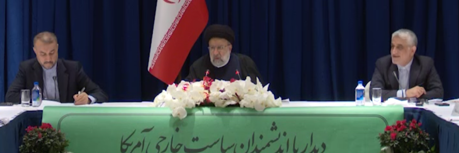 رئیس‌جمهور در دیدار جمعی از اندیشمندان سیاست خارجی آمریکا درباره تبادل زندانیان: واژه گروگان‌گیری برای زندانیان آمریکایی واژه درستی نیست. تمام افراد زندانی در ایران دارای اتهاماتی بوده اند و مرتکب جرم شدند