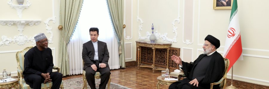 دکتر رئیسی: ایران برای همکاری در حوزه‌های سودمند اقتصادی با نیجر آمادگی دارد/ جنایات صهیونیست‌ها در غزه چهره عریان نژاد‌پرستی غربی‌ها در حال حاضر است/ ابراز علاقه وزیر خارجه نیجر برای تقویت روابط دوستانه و ارتقای سطح همکاری‌ها با ایران
