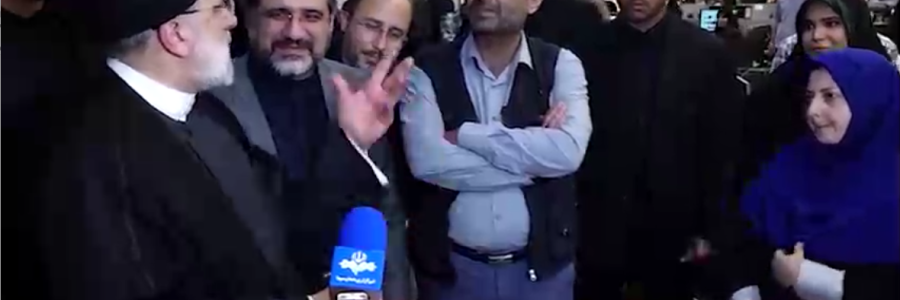 در حاشیه بازدید رئیس‌جمهور از خبرگزاری صداوسیما/ صمیمی با خبرنگاران