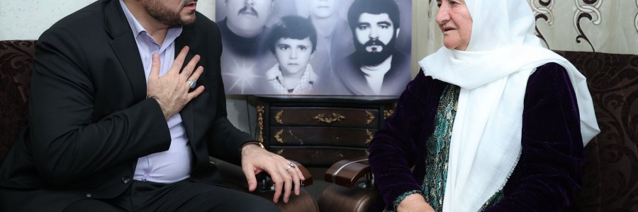 دیدار معاون اجرایی رئیس جمهور با خانواده شهیدان ورمزیار 